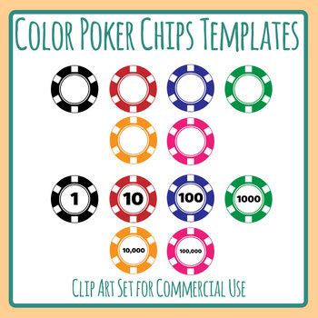 free printable poker chip template.